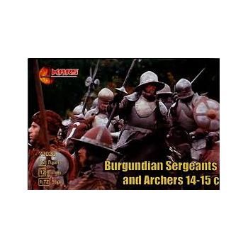BURGUNDIAN SERGEANTS AND ARCHERS  XV C.