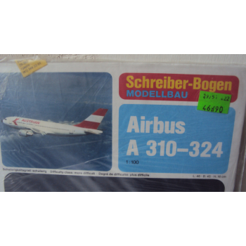 SCHREIBER-BOGEN AIRBUS A 310-324  MODEL KARTONOWY SKALA 1/100