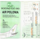 KALKOMANIA BOA  BOEING 737-300   AIR  POLONIA   1/144