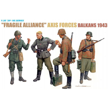 FRAGILE ALLIANCE  FORCES DE I' AXE  BALKANS 1943