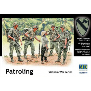 U.S. ARMY PATROLING     VIETNAM