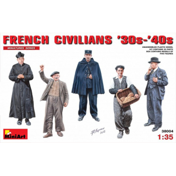 FRENCH  CIVILIANS   1930-1940
