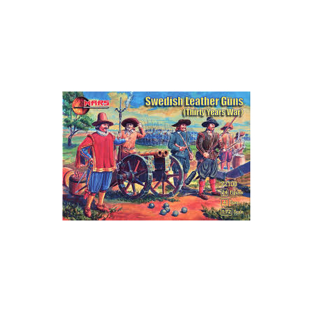 SWEDISH LEATHER GUNS 30 YEARS WAR XVII C.